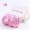 6Pcs/Set High Elasticity Printed Scrunchie Women Girls Children Elastic Hair Rubber Bands Accessories Tie Hair Rope Ring Holder