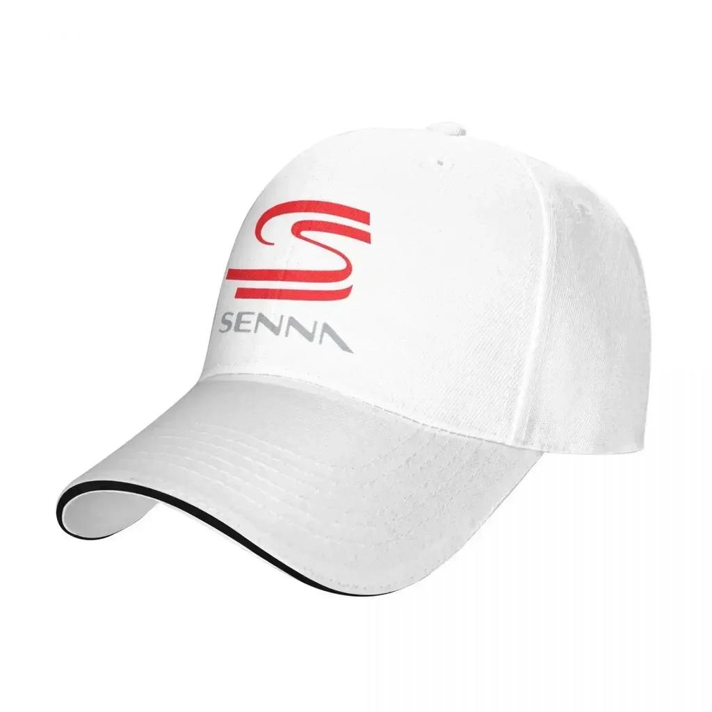 Ayrtons Sennas Baseball Cap Car Logo Racing Couple Women Design Hip Hop Hats  Y2k Cool Hiking Fishing High Quality Snapback Cap