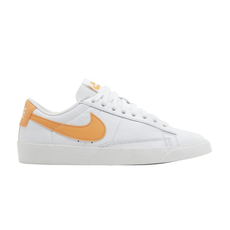 Nike Wmns Blazer Low LE White Fuel Orange 42