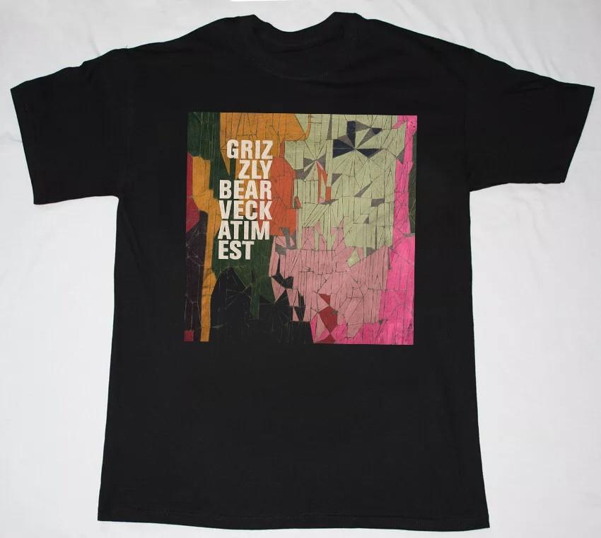 Veckatimest Grizzly Bear Album Black Color Full Size Shirt BL1912
