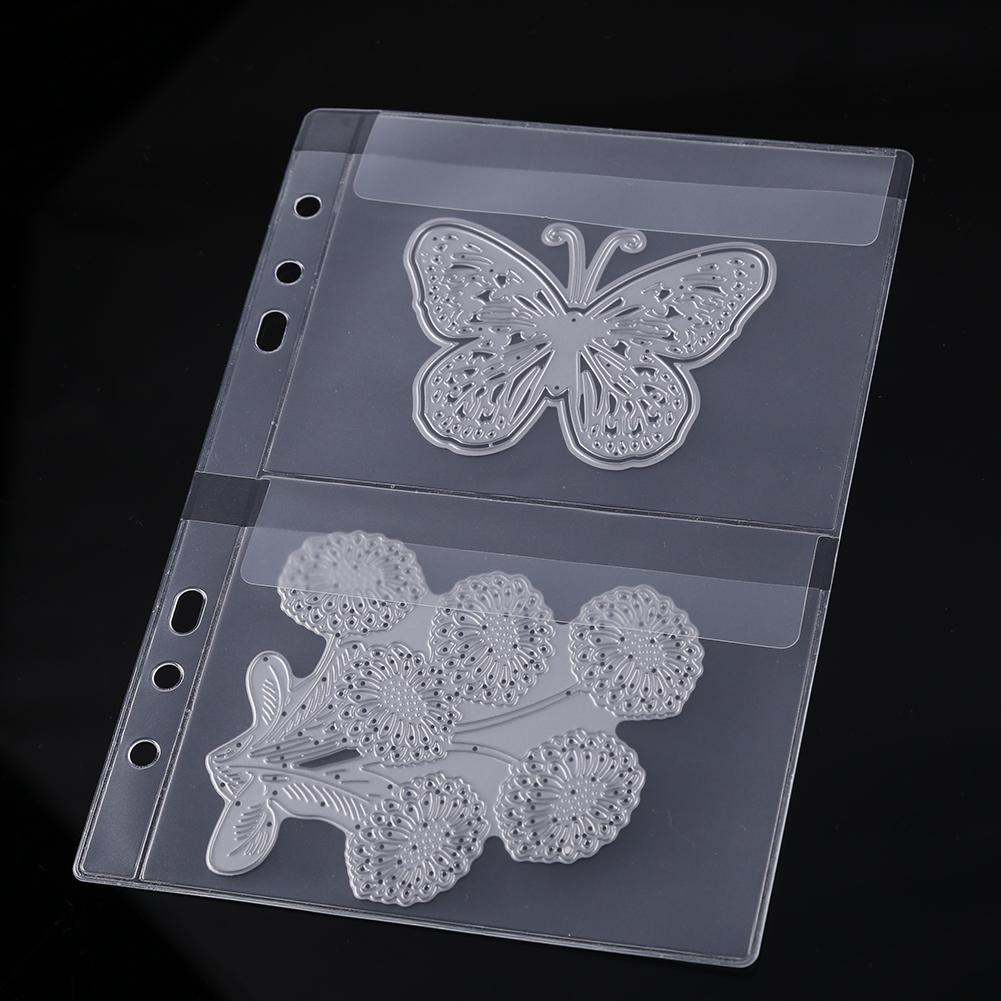 DIY Scrapbook Cutting Die Storage Book For Document Postcard Bank Planner Sticker Album Inner Pages Cover Holder Organizer Bookl