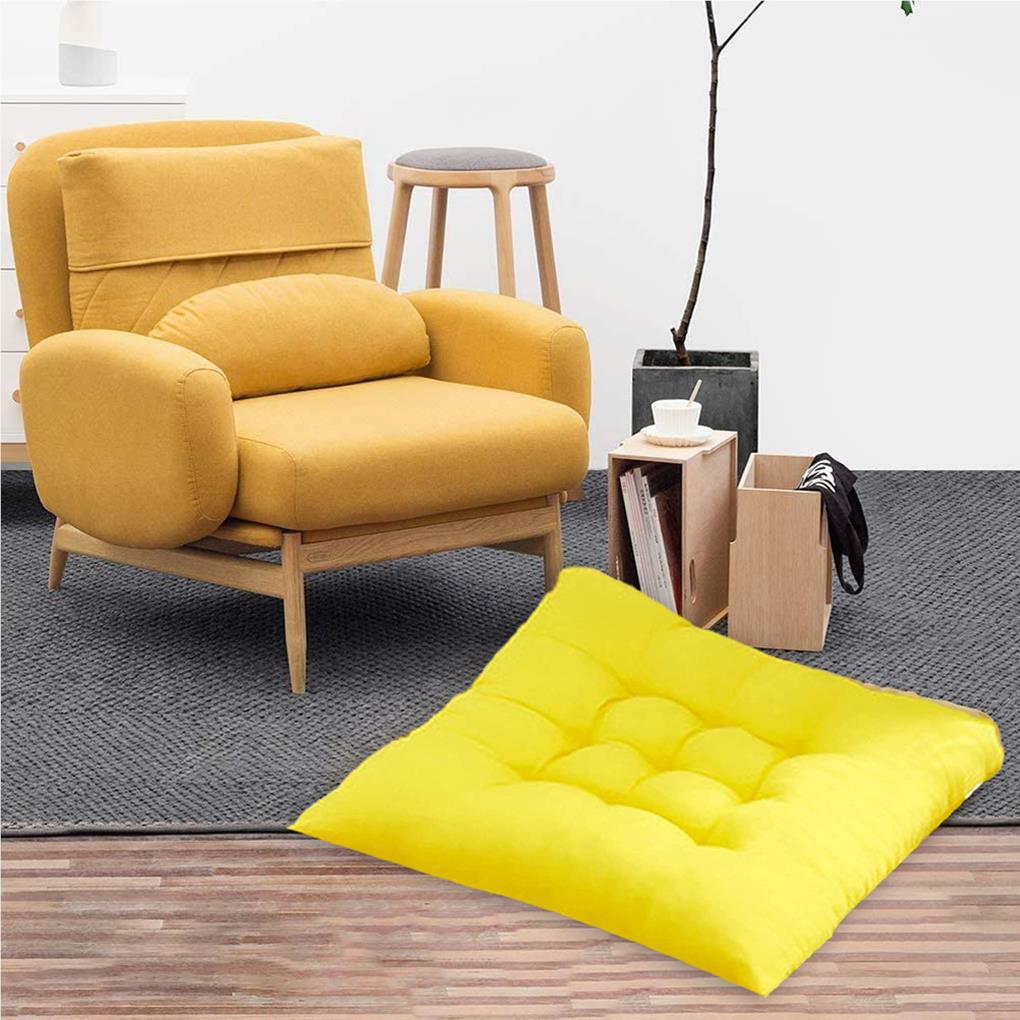Stool Cushion Thickening Seat Pad Solid Carpet Household Living Room Bedroom Bench Dressing Table Student Floor Child