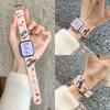 For Apple S11 Watch 10 Strap Iwatch987se Dachshund Pendant Leather Huawei Fit4 Xiaomi