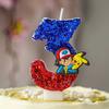 Number Candles 0-9 Set for Birthday Decorations, Baking Supplies for Kids Party