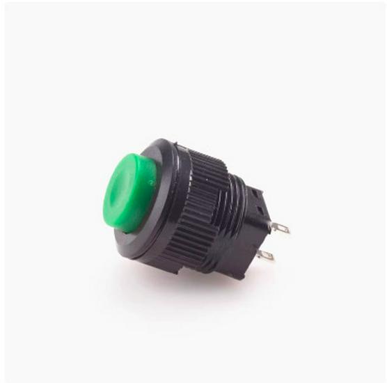 16mm Self-Resetting Self-Locking Round Button Switch, Normally Open, Press to Start