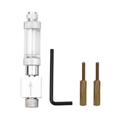 Dual Stage Aquarium CO2 Regulator Accessory Bubble Counter