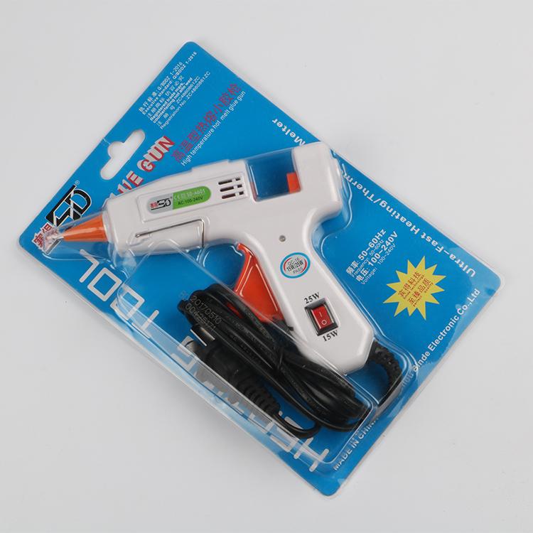 Household Small-Size Glue Gun with Temperature Control & 7-11mm Glue Sticks