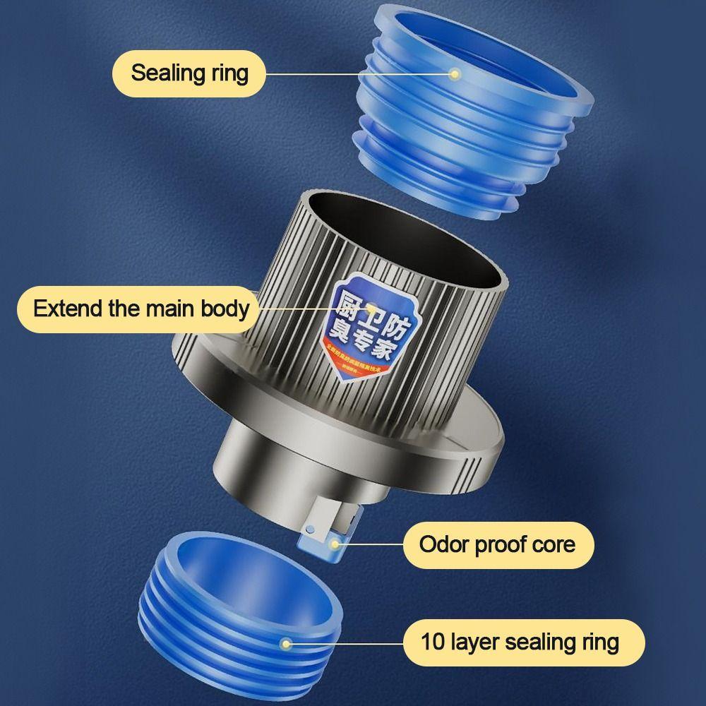 Pipe Connection Washbasin Floor Drain Core Anti Odor Floor Drain Sealing Plug Useful Drain Cover