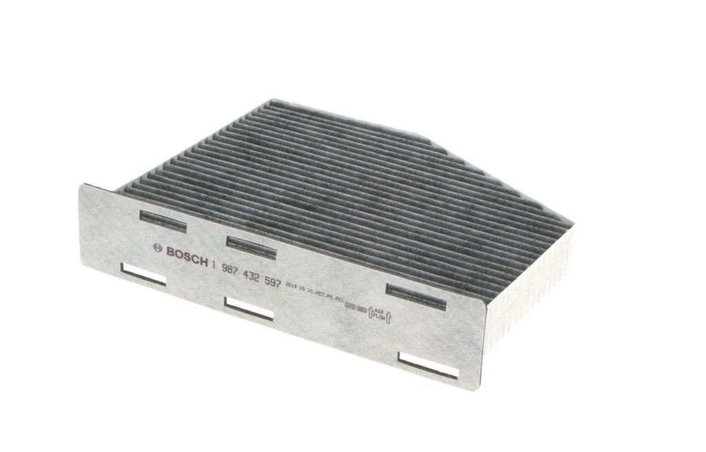 BOSCH Innenraumfilter Plus (Desodorierender Typ) für VW1 (987 432 597)