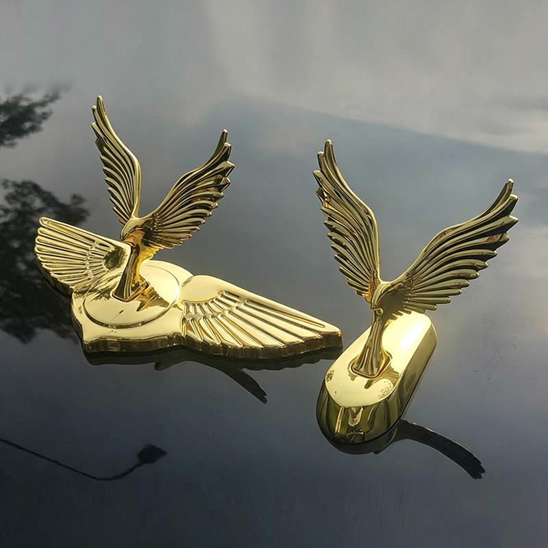Metall-Autosticker Flügel Angebracht Adler Motorhaube 3D Adler Emblem Modifikation Abzeichen Logos Für Dekor Zubehör