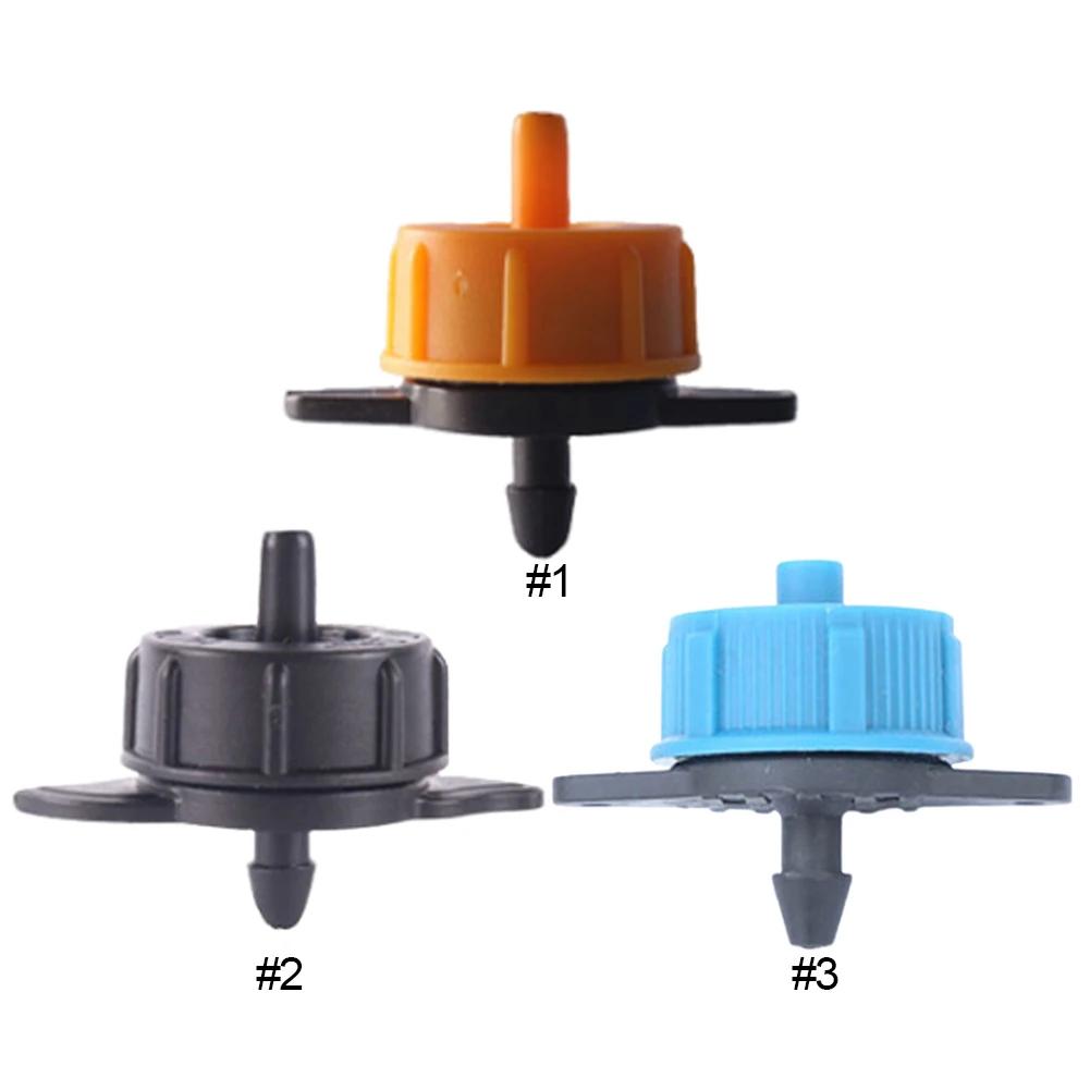 100pcs Drip Irrigation Emitters Micro Connectors 2L/4L/8L Premium Drippers Garden Irrigation System