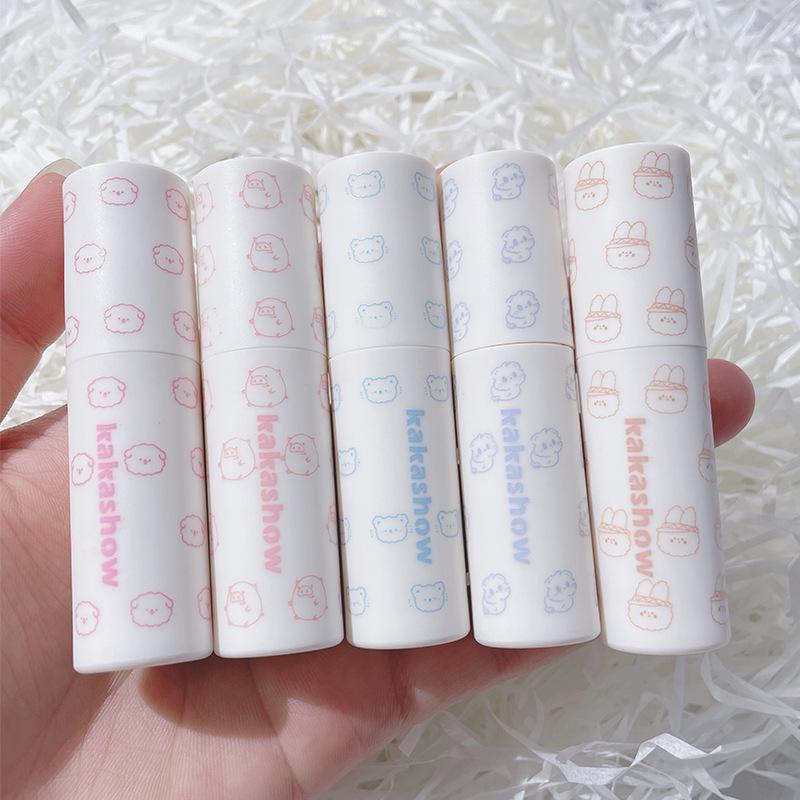 Hlinená glazúra na pery Milk Mud Buds sa nelepí na pohár, matná, matná, zamatová glazúra na pery, biela hlinená rúž na pery