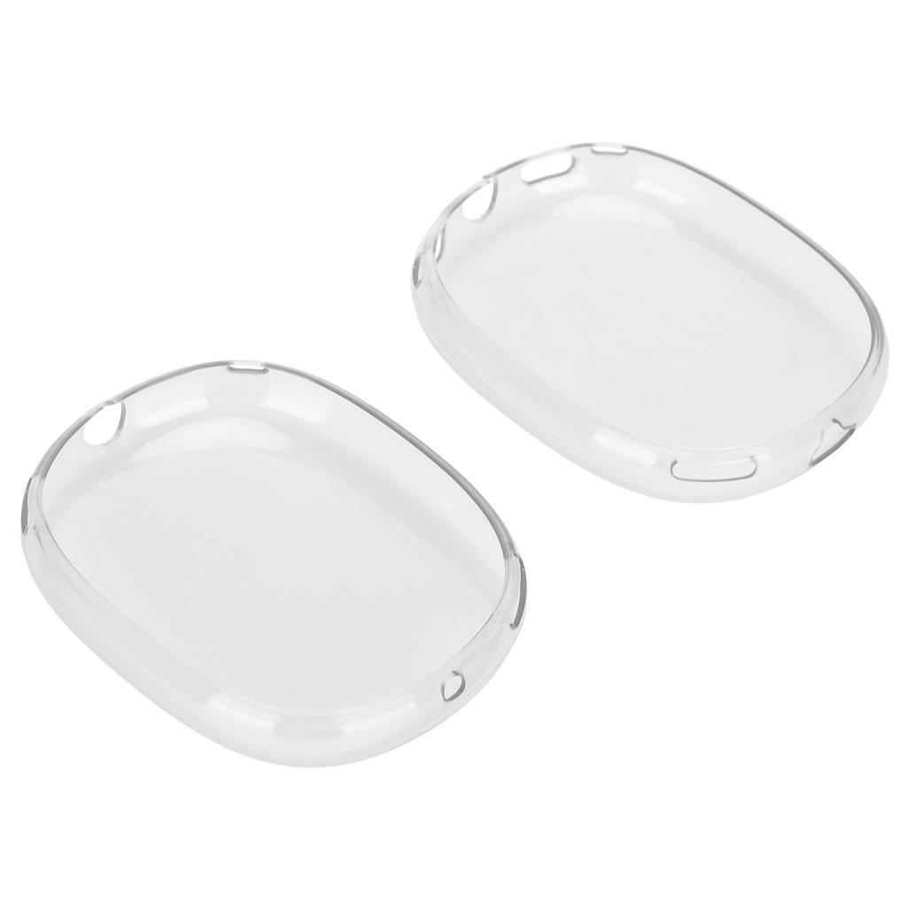 Earphone Protective Cover Transparent Scratch Resistant Portable Protective Case Compatible for IOS Earbuds