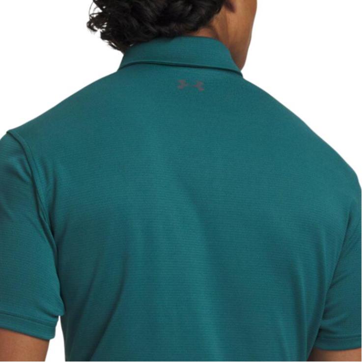 Under Armour Tech Logo Button Loose Fit Short Sleeve Polo Shirt Men tops 1290140-338