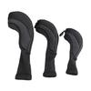 3Pcs Golf for Head Cover for Fairway Woods Driver Hybrids, for w/Interchangeable