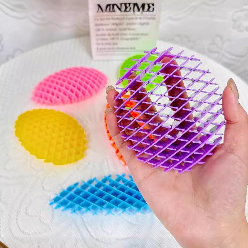 Uncatchable Elastic Net 3D Decompression Healing Parent-Child Interactive Fun Game Plastic Bouncing Elastic Net Puzzle Kids Toys