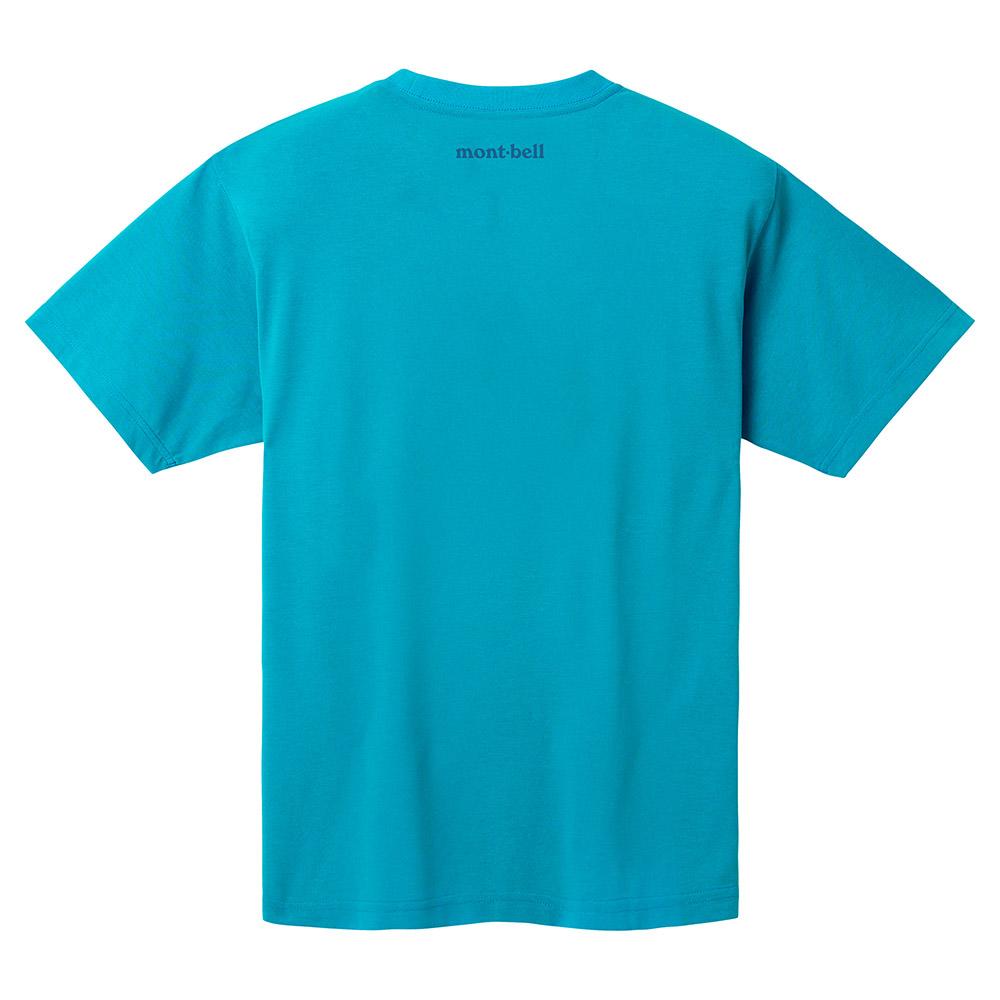 MONTBELL WIC Quick Dry Casual Outdoor Travel Breathable Short Sleeve T-Shirt Unisex