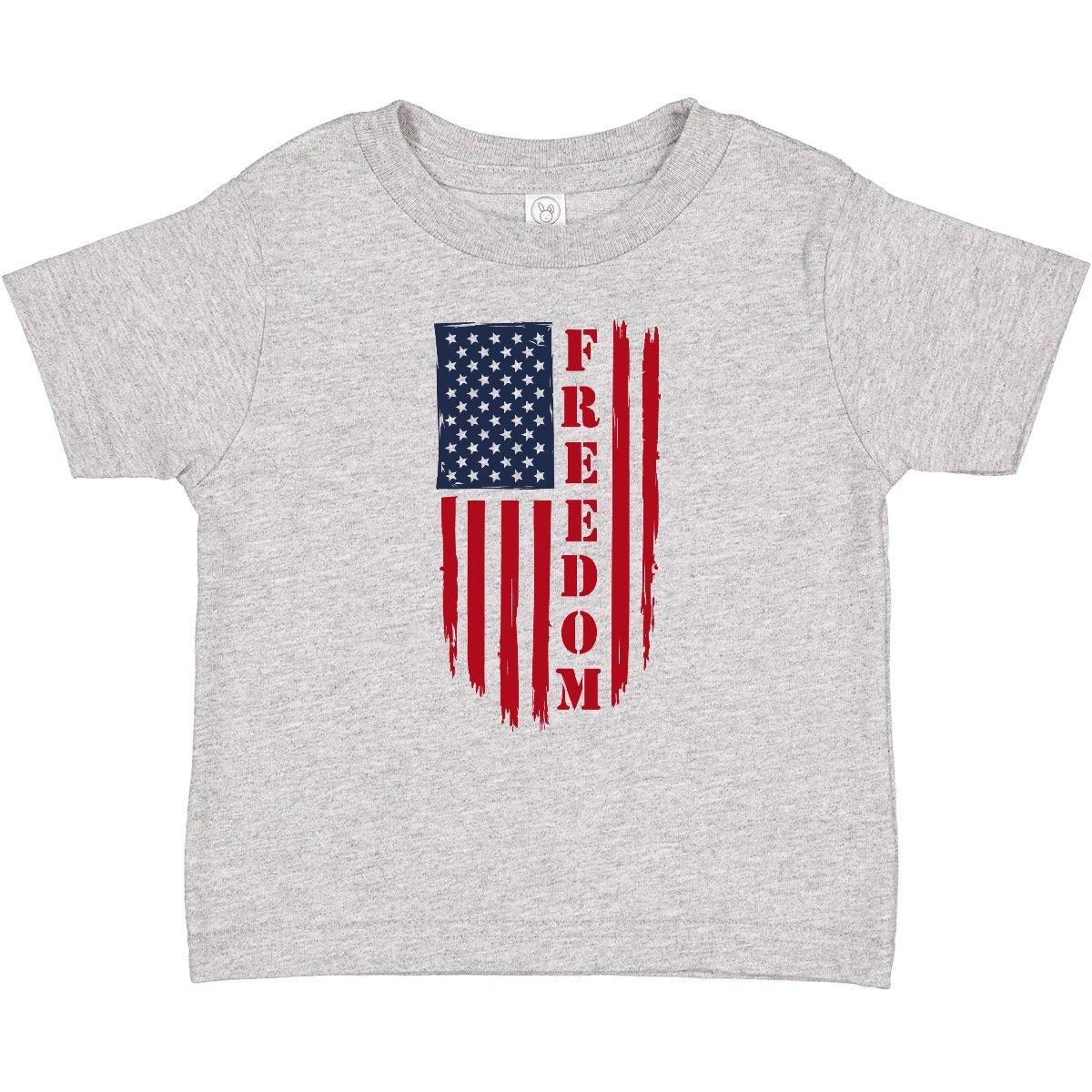 Inktastic American Freedom Flag Baby T-Shirt America Patriotic Infant Tees 100