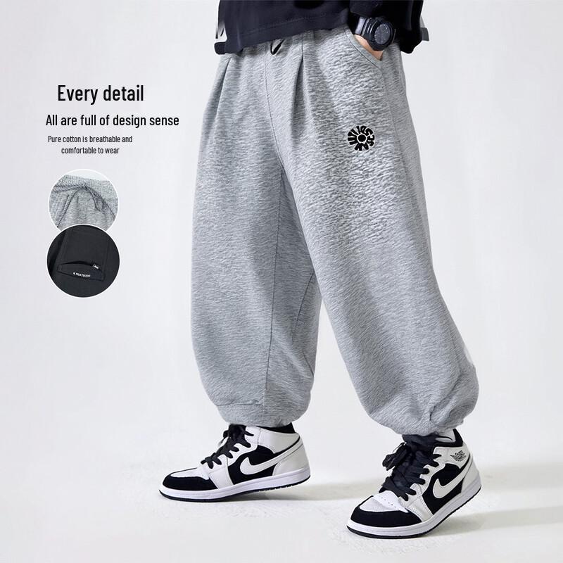 Youyou Tonghua Boys  Cotton Blend Sport Sweatpants 120