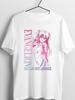 2026 New Summer Century Evangelion Anime Ayanami White Retro New Unisex Casual Cotton Parent-child High Quality Fashion T-shirt