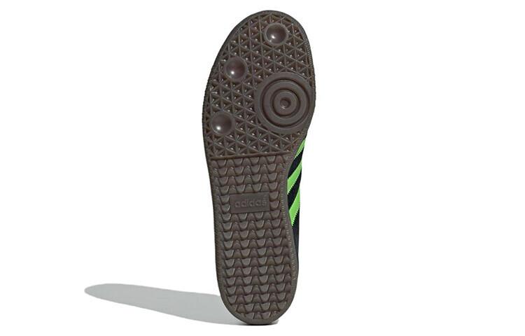 adidas Samba SPZL Deco Low Black Lucid Lime Gum - IF5738