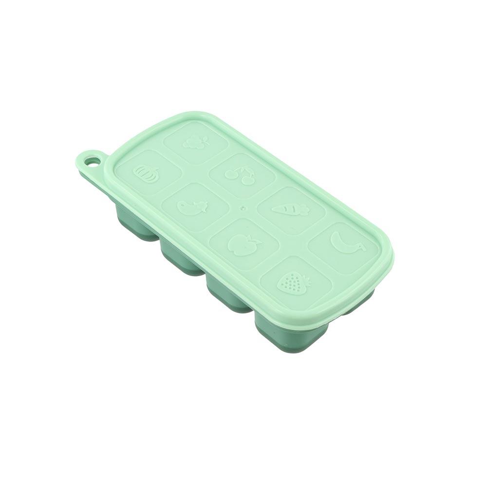 Non-stick Silicone Ice Tray Homemade Ice Cube Storage Box Food Grade Ice Cube Mold  Kitchen