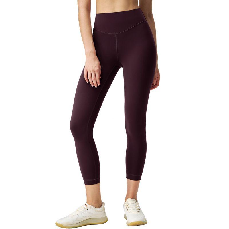Lu Same Style High Waist Yoga Pants Women's Stretch Hip Lift Breathable Quick-Drying Fitness Pants Shaping Training Exercise Workout Pants