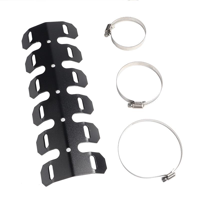 Universal Motorcycle Exhaust Pipe Guard - Heat Dissipation, Anti-Scald, Anti-Scratch, Anti-Collision, Modified Accessory