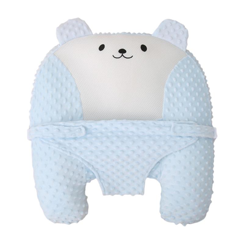 Cartoon Baby Support Pillow for Newborns Helping Relieve Gas and Colic Soft & Breathable Mood Comforting Doll Toy