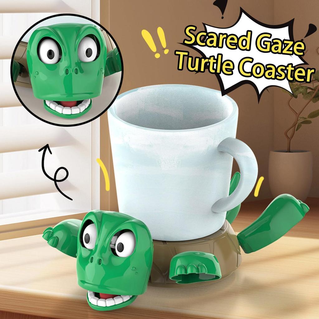 Turtle Cup Holder Funny Open Eyes Turtle Coaster 3d Printed Turtle Home Table Decor Gag Gift For Friends Turtle Tortoise Lover