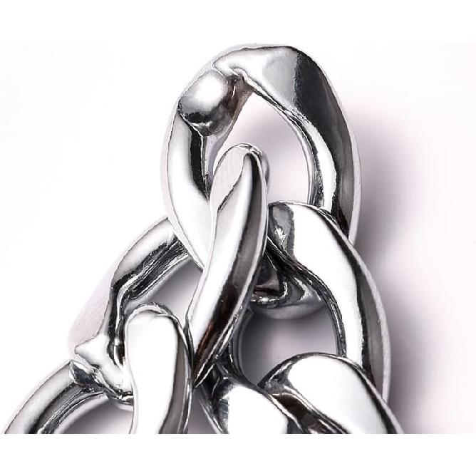 Luxury Flat Chain Design Professional Training Chain Collar, Stainless Steel Dog Training Collar, Professional Flat Chain Design, Mirror Polished