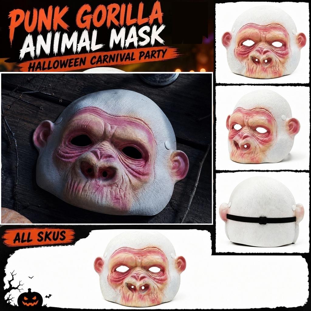 For Halloween Party - Realistic Animal Face Costume