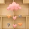 Nordic Style Nursery Room Pendant 3D Rainbow Cloud Garland Cloud Pendant  Classroom Decor