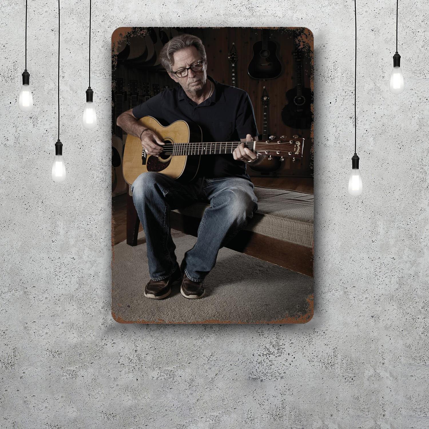 

JJ Cale Vintage Tin Sign Home Decor Wall Decor Art Wall Mural Room Decoration Decor Retro Metal Sign Plate Bar Posters 20x30cm（7.8x11.8inch）