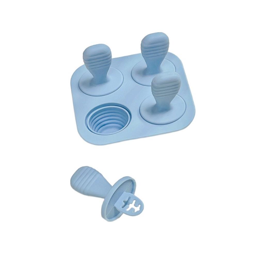Silikon-Eis am Stiel Form Gefrierfunktion Wiederverwendbar Muttermilch-Eis am Stiel Form Ungiftiges Silikon-Formen-Set