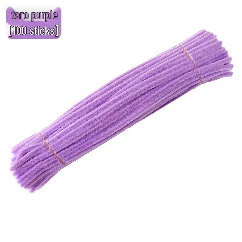 DIY Bouquet Plush Twist Stick for Children's Handmade Toy Creations - Hair-Safe Material, Ideal for Crafting