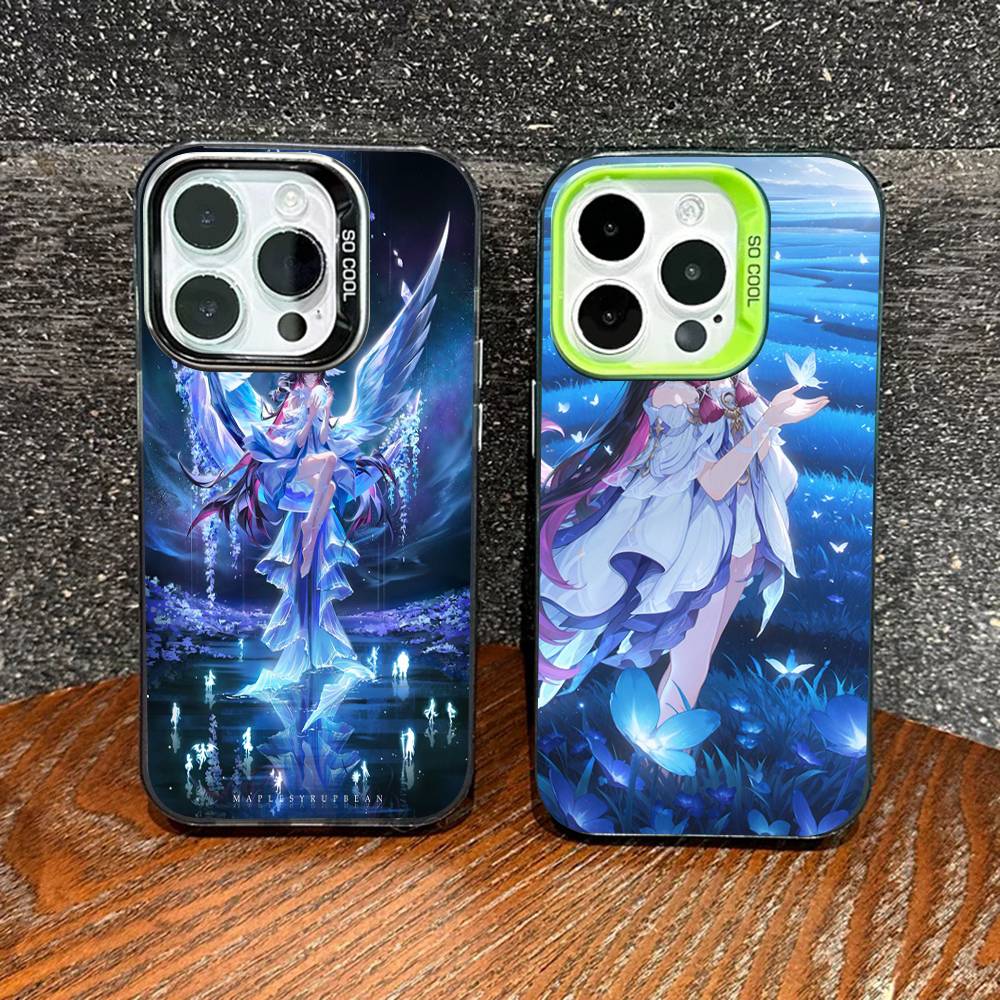 Genshin Impact Columbina For iPhone 17 16 15 14 13 12 11 Pro Max Plus Matte Color Back Phone Cover