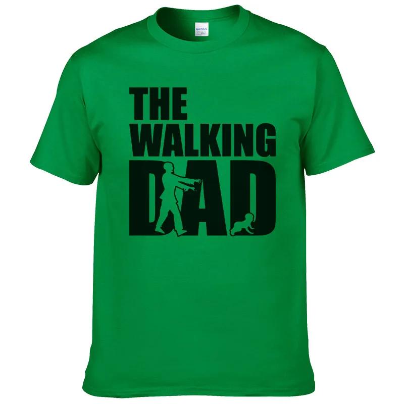 2023 Men's Summer Cotton T Shirts Printed The Walking Dad Tshirt Hip Hop Blouse Men's Sportswear T Shirt Men Harajuku Tops #307