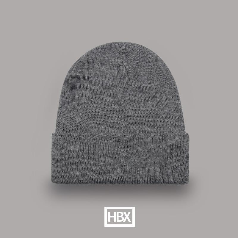 Gestrickte Mützen für Männer im Winter Modische und vielseitige Wollmützen für Herbst und Winter Warme Melonenmützen Kalte Mützen für Frauen