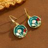 able abstract three-dimensional design earrings temperament female earrings hanging jewelry accessories gifts