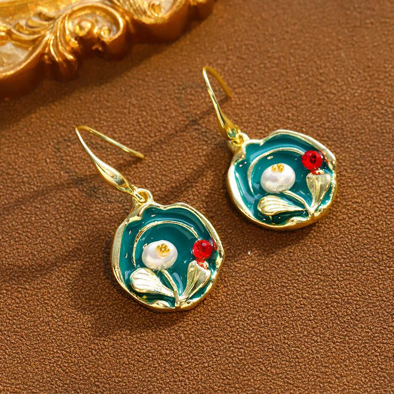 able abstract three-dimensional design earrings temperament female earrings hanging jewelry accessories gifts