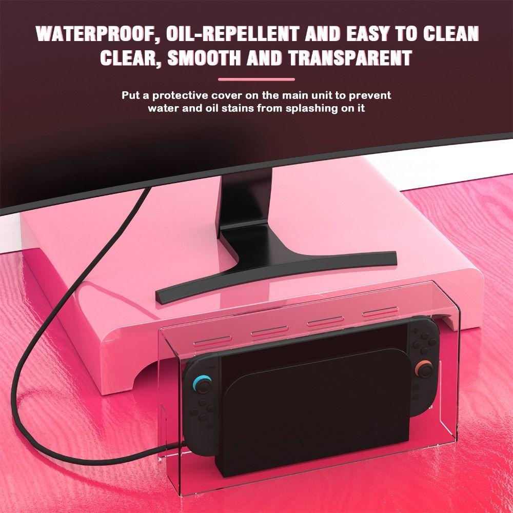 All-Surface Protection Dust Cover Transparent Game Console Protective Shield for Switch 2