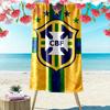CBF Print Strandtuch, Großes Weiches Schnelltrocknendes Handtuch für Strand Camping Schwimmen