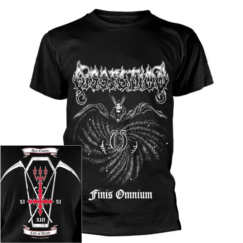 Dissection Finis Omnium Shirt T-Shirt Black Death Metal Tshirt XL