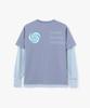 AGOW Glide Fit Long Sleeve T-Shirt Sky Blue