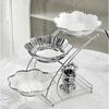 Light Luxury Tiered Ceramic Fruit Plate