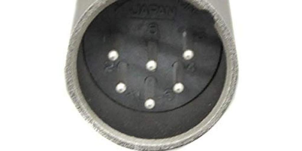 ITT XLR 6-Core Male Connector XLR6-12C
