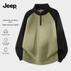 Men's Half-Zip Stand-Collar Sport Pullover