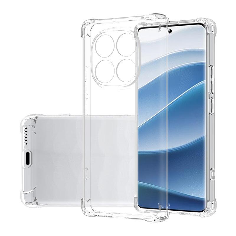 Applicable to Redmi K90 Max mobile phone case high definition transparent all-inclusive anti-drop Redmi 15A 5G silicone TPU soft case