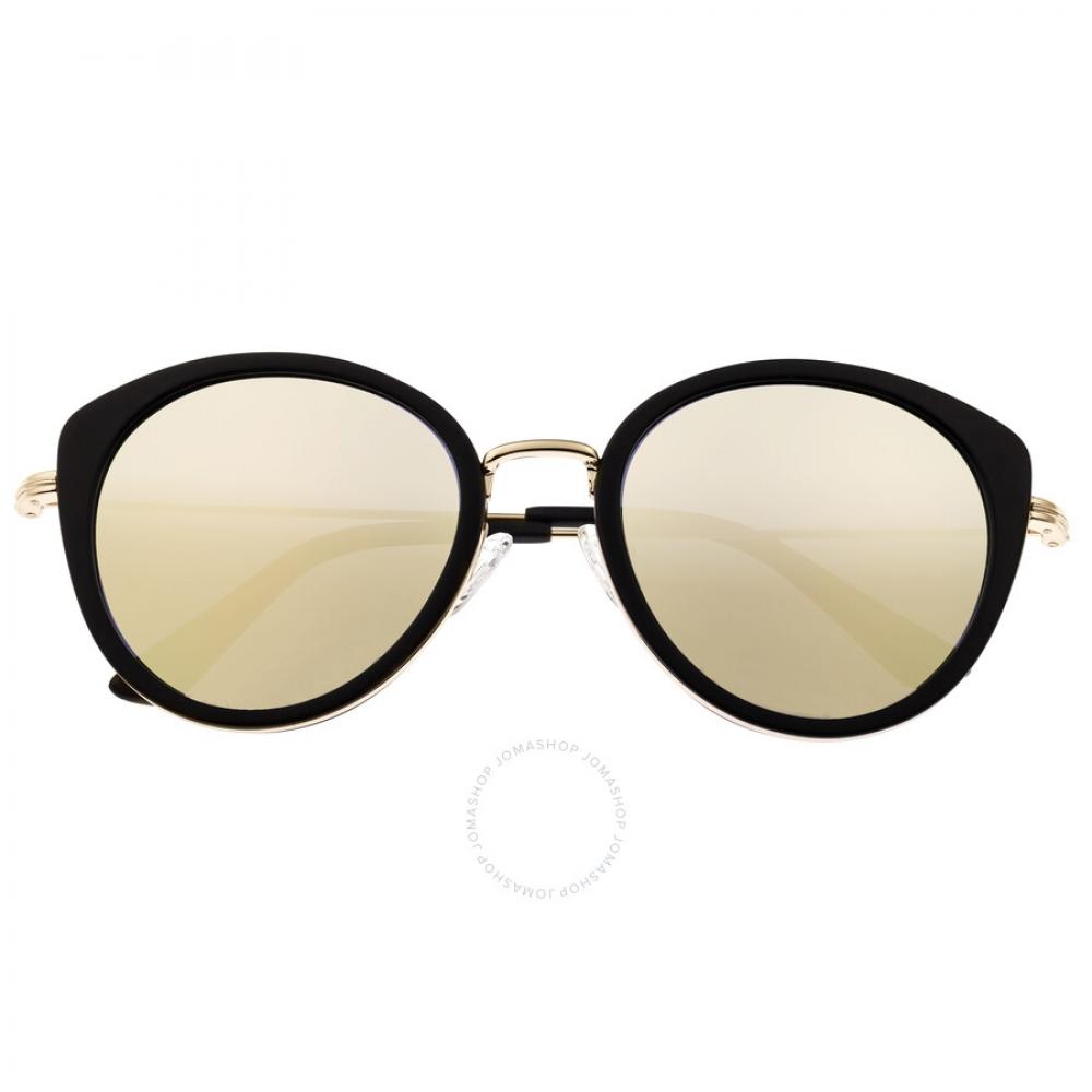 

Bertha Reese Mirror Coating Cat Eye Ladies Sunglasses BRSBR044GD